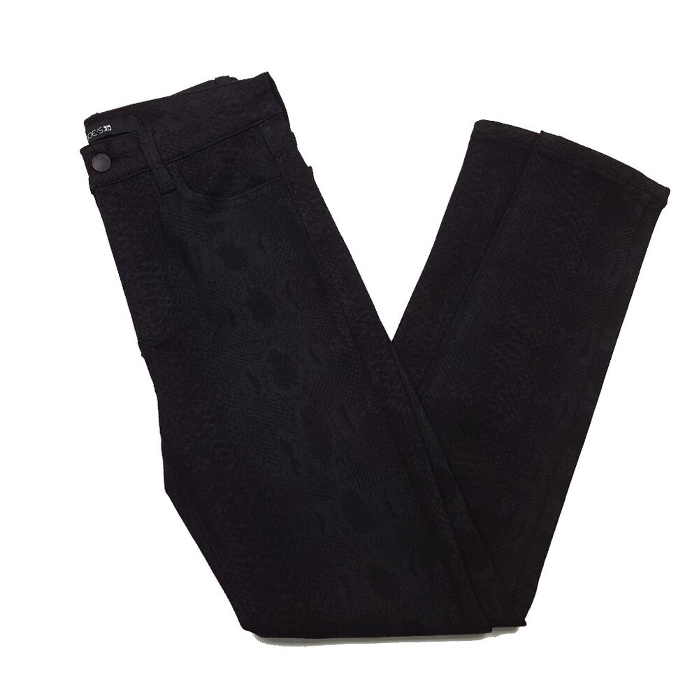 Joe's Women's Black Python Skinny Jeans Size 26